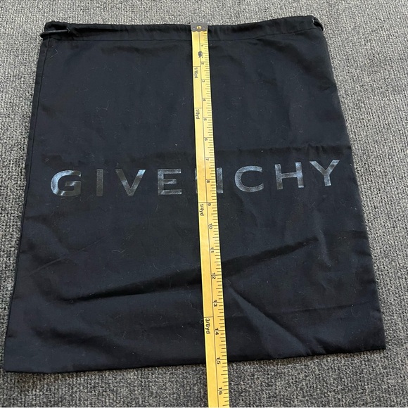Givenchy Dust Bag 13.5” X 15” Black Logo Purse Handbag Wallet Storage Cover - Picture 5 of 12